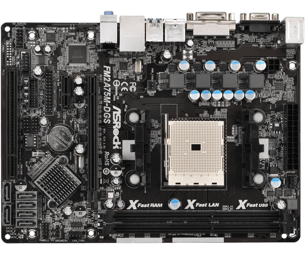 Asrock fm2a75m dgs не запускается